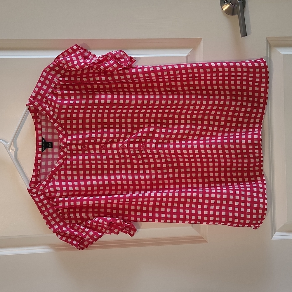Plaid Blouse